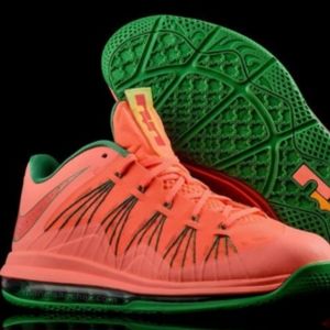 Air Max Lebron X Low Watermelon w/ Hat-Size 8
